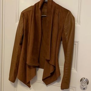 Faux leather jacket Blank Nyc camel